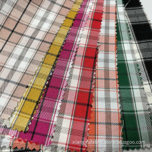 checked Fabric Soft Hand Feel Shirt Fabrics